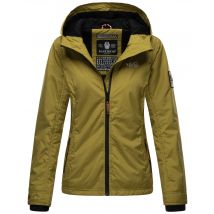 Marikoo dames overgangsjas lichtgewicht water- en windafstotend met capuchon mosgroen