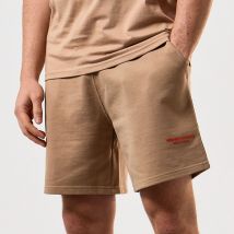 Heren Weekend Offender Mytros Loose Fit Shorts in Cognac
