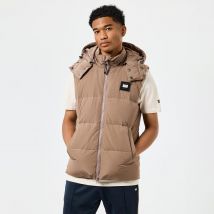 Heren Weekend Offender Gordini donzen gilet in bruin