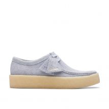 Clarks Wallabee Cup Suede herenschoenen in grijs