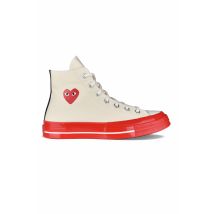Comme des garçons Chuck Taylor hoge sneakers Nude