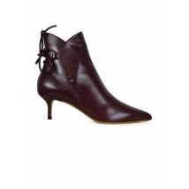 Francesco Russo Leren laarzen Bordeaux