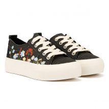 Blowfish Malibu Sadie Sun Dames Zwarte Sneakers