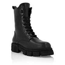 Laarzen Mid Flat Gothic Plein