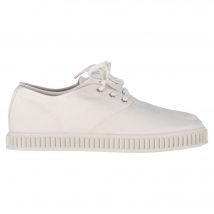 Maison Margiela MM22 Veterschoenen in Witte Canvas