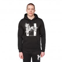 Henleys Heren Curveball Hoodie (Zwart)