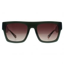 Polaroid Rechthoek Unisex Groen Bruin Gradiënt Gepolariseerd PLD 6224/S/X