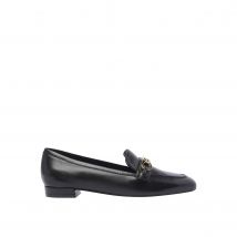 Stuart Weitzman Signature vierkante leren loafers