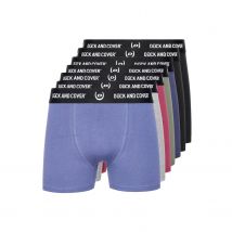 Duck and Cover Heren Anvilli Boxershorts (Set van 7) (Veelkleurig)