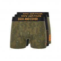 Duck and Cover Heren Alizium Boxershorts (Set van 3) (Veelkleurig)