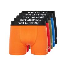 Duck and Cover Heren Thriller Boxershorts (Set van 5) (Veelkleurig)