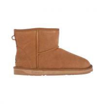 EverAu Dames/Dames Finch Mini Cow Suede Klassieke Laarzen (Kastanje)