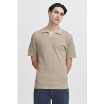 George gebreide polo - beige