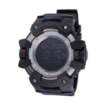 Activa X Invicta Digital ACW8050MC-003 Heren Horloge - Quartz Uurwerk - Plastic met zwarte Wijzerplaat - 50mm