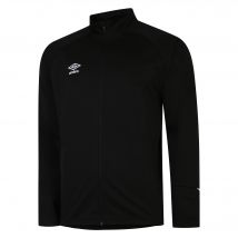 Umbro Gebreid trainingsjack voor heren (Zwart/Wit)