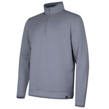 Under Armour Heren Quarter Zip Fleece Top (Staal)