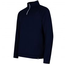 Under Armour Heren Quarter Zip Fleece Top (Middernacht marine)