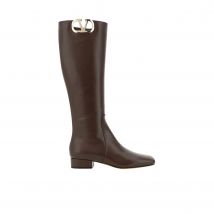 Valentino Garavani leren logo laarzen