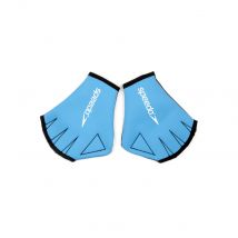 Speedo Unisex zwemhandschoenen voor volwassenen (Blauw/Zwart)