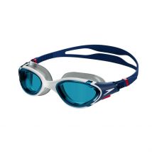 Speedo Uniseks Volwassene 2.0 Biofuse zwembril (Blauw/Wit)