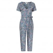 Mountain Warehouse Dames/Dames Santorini Floral Wrap Jumpsuit (Grijs)
