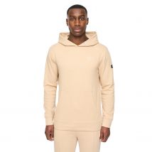 Duck and Cover Heren Hannings Hoodie (Stone)
