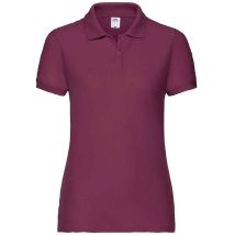 Fruit of the Loom Dames/dames Dame Fit Piqué Polo Shirt (Bourgondië)