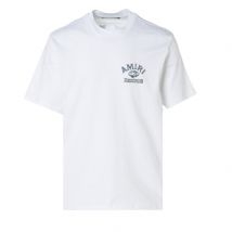 Amiri Global Records-logo wit T-shirt
