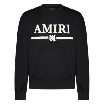 Amiri MA Bar appique logo zwart sweatshirt