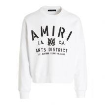Amiri stencillogo wit sweatshirt