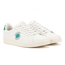 Fred Perry Tennis Cupsole Leren Witte Sneakers Voor Heren
