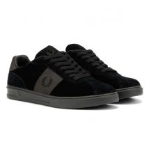 Fred Perry Suede Heren Sneakers Van Zwart Suède