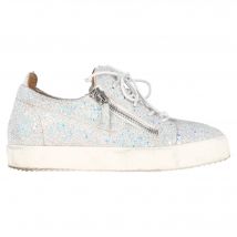 Giuseppe Zanotti May London Sneakers in Witte Glitter
