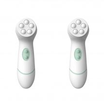 skinChemists Geavanceerde Gezichts- en Lichaamsreinigingsborstel - 4 Hoofden x 2 Duo Pakket