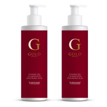 Gouden Serums Schuimende Mousse Reiniger met Hyaluronzuur 200ml x 2 Duo Pack