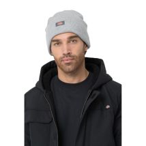 Dickies Acrylaat Omgeslagen Unisex Volwassenen Grijze Beanie Muts