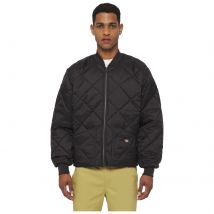 Dickies Diamond Heren Zwarte Gequilt Jacket