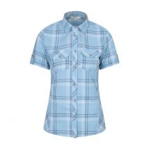 Mountain Warehouse Dames/Dames Katoenen Vakantie Shirt (Maisblauw)