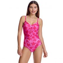 V-hals badpak met cups W250976 Dames