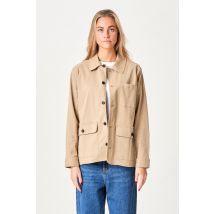 Keperstof Shacket - Beige