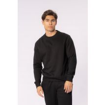 Essentiële ronde hals - zwart