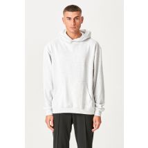 Hoodie zonder trekkoord - Asgrijs