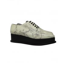 Opening Ceremony Eleanora Platform Oxfords in Marmerprint Leer