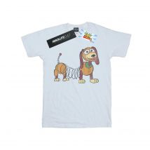 Disney Heren Toy Story 4 Slinky Pose T-Shirt (Wit)