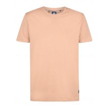 Petrol Industries - Heren Effen T-shirt Waveviewcrest - Bruin