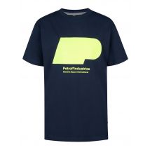 Petrol Industries - Jongens Artwork T-shirt Seapearl - Blauw