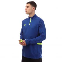 Heren Umbro Premier Mid Layer Training Top in Blauw Geel