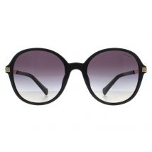 Ralph By Ralph Lauren RA5297U 50018G glanzend zwart grijs gradiÃ«nt zonnebril