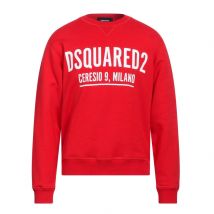 Dsquared2 Ceresio Logo Crewneck Rode Sweatshirt