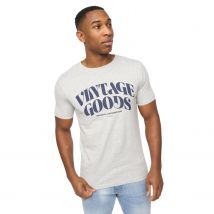 Crosshatch Mannen Wilsby T-Shirt (Grijs Marl)
